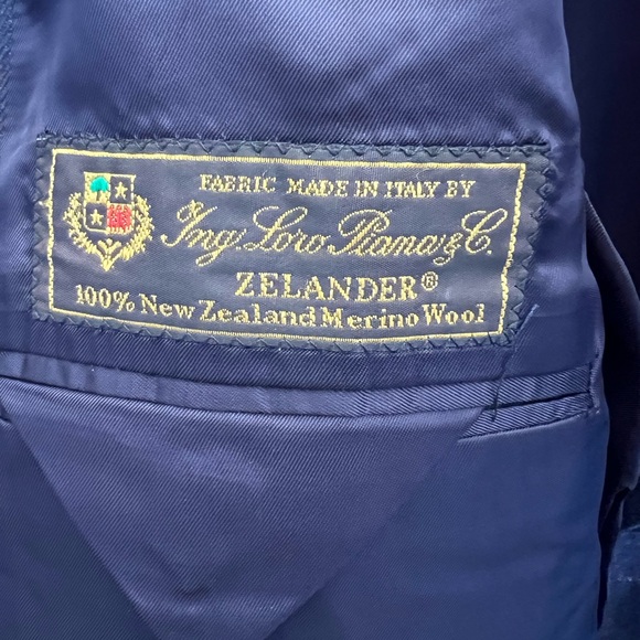 Vintage Brooks Brothers plaid Loro Piana fabric New Zealand merino wool  blazer - Picture 9 of 10